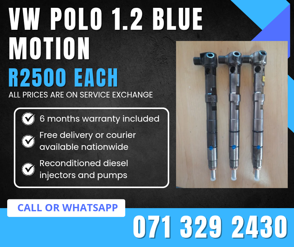 VW POLO 1.2 INJECTORS FOR SALE WITH WARRANTY - Private Seller VW POLO 1.2 INJECTORS FOR SALE WITH WARRANTY - Private Seller