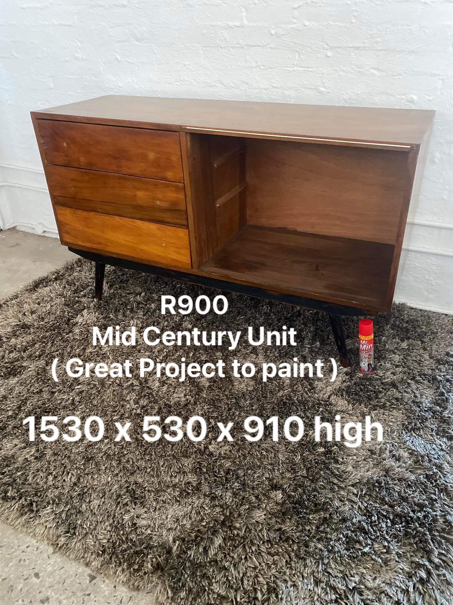 Mid Century Unit (great project to repaint) V