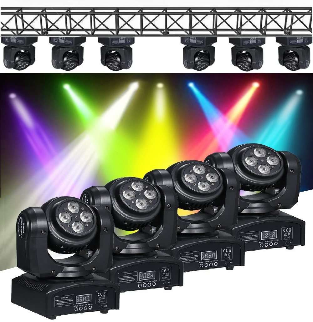 Professional Double Faced Disco Moving Head DMX512 Stage, DJ Party Light. NEW