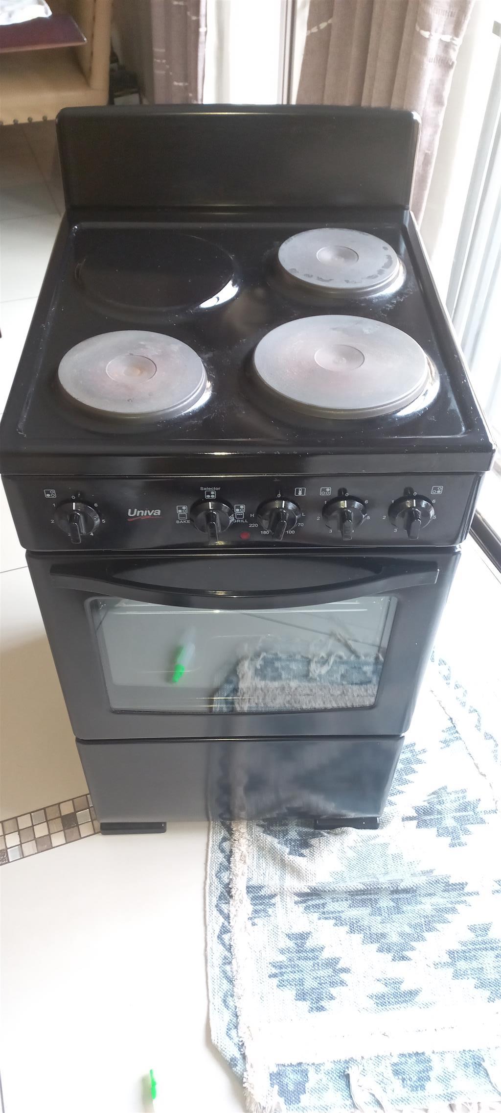 univa 3 plate plug in stove