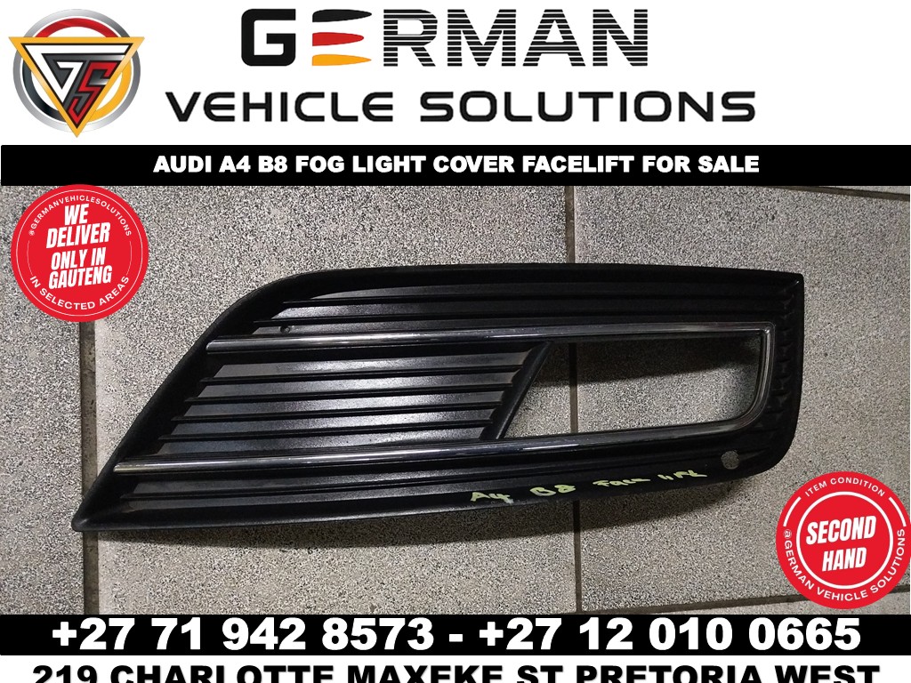 Audi a4 b8 fog light cover facelift for sale - Private Seller