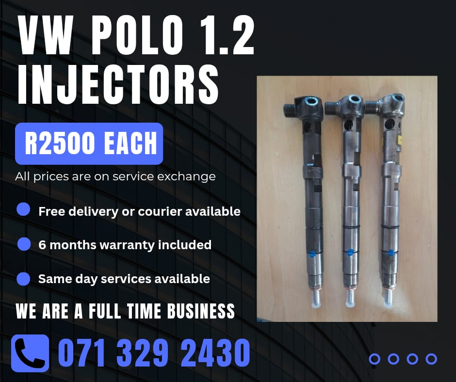 VW POLO 1.2 INJECTORS FOR SALE WITH WARRANTY INCLUDED - Private Seller VW POLO 1.2 INJECTORS FOR SALE WITH WARRANTY INCLUDED - Private Seller