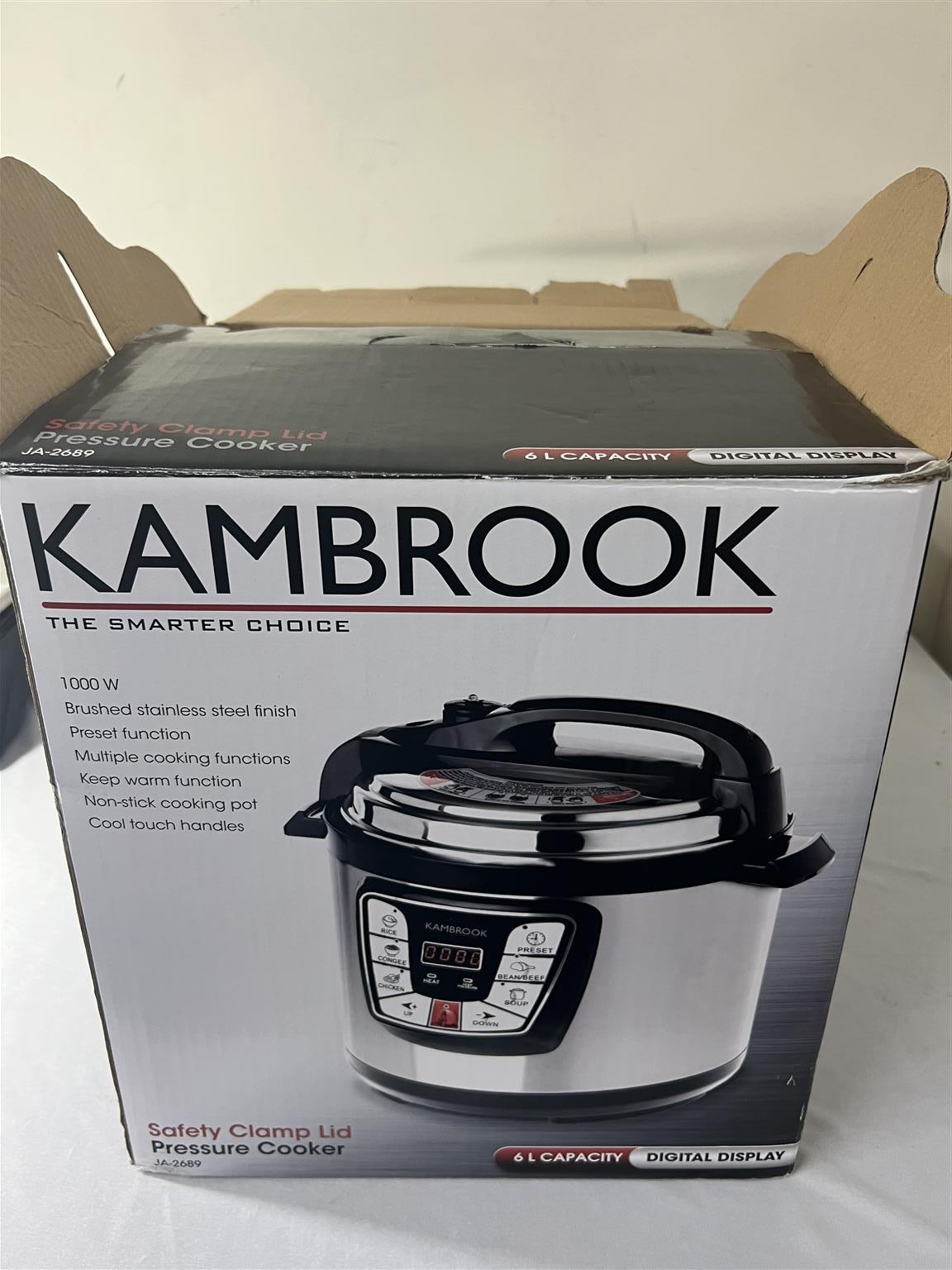 Kambrook pressure cooker discount manual