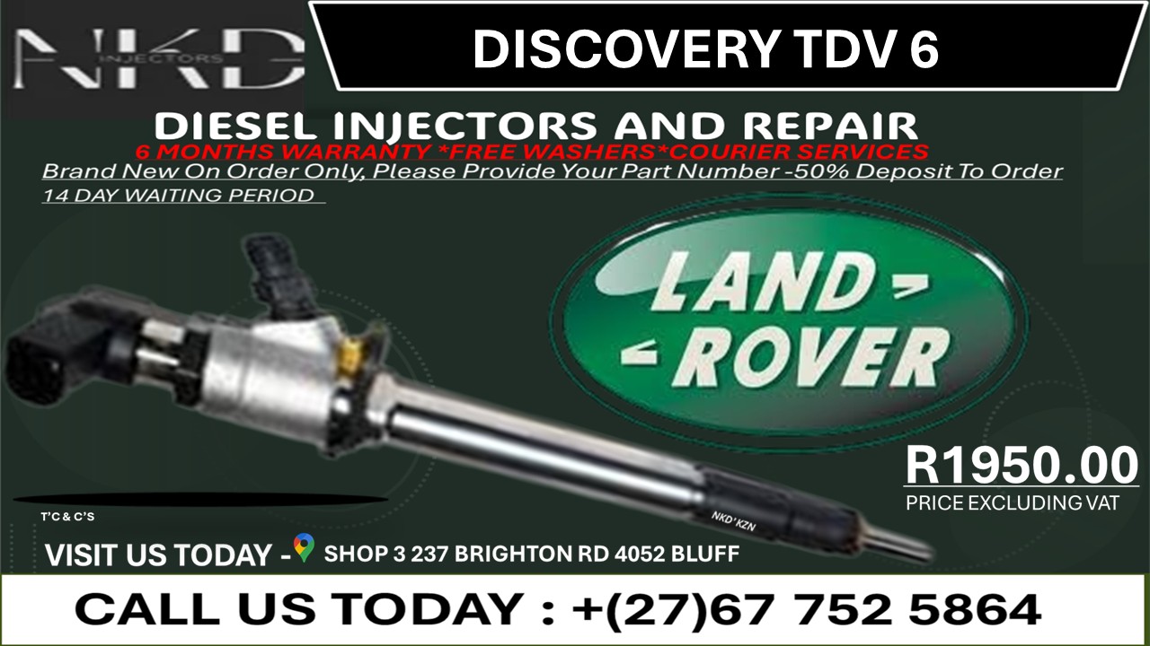 Discovery TDV 6 Diesel Injectors on Recondition - Private Seller Discovery TDV 6 Diesel Injectors on Recondition - Private Seller