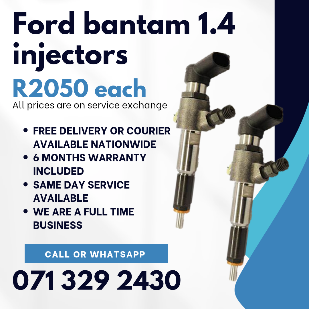 FORD BANTAM 1.4 INJECTORS FOR SALE WITH WARRANTY - Private Seller FORD BANTAM 1.4 INJECTORS FOR SALE WITH WARRANTY - Private Seller