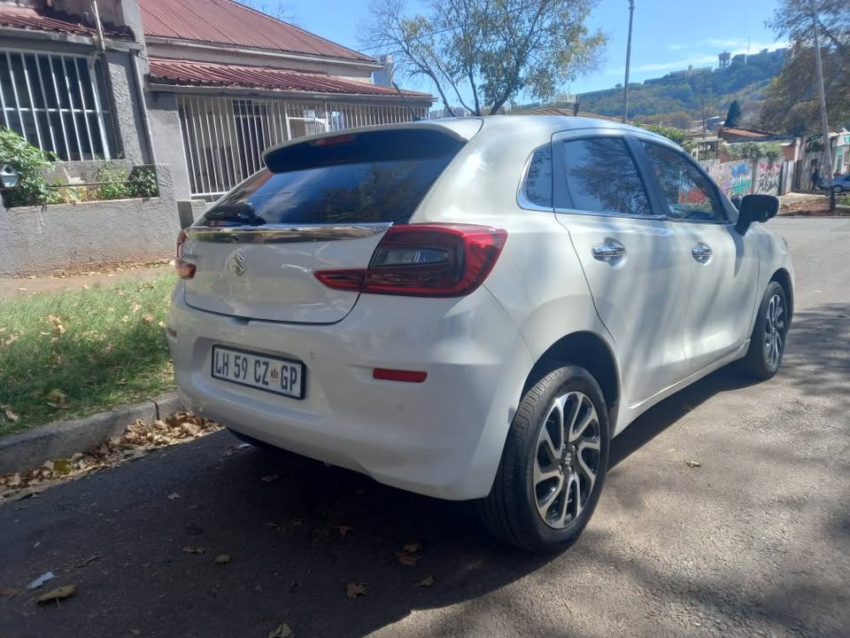 2023 Suzuki Baleno 1.5 Petrol, Automatic, White, 3000kmsService book, Leather seat.