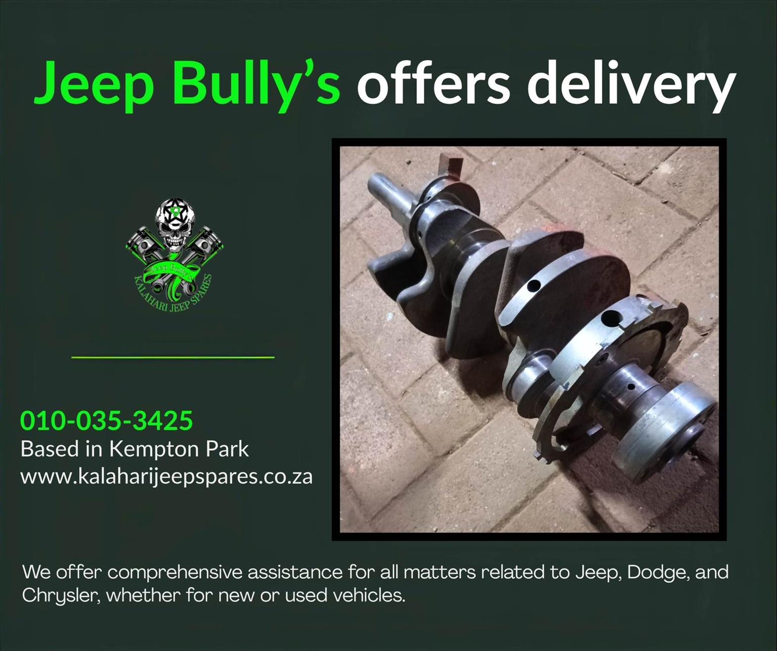 Jeep Crank Shaft Up For Sale - Private Seller Jeep Crank Shaft Up For Sale - Private Seller