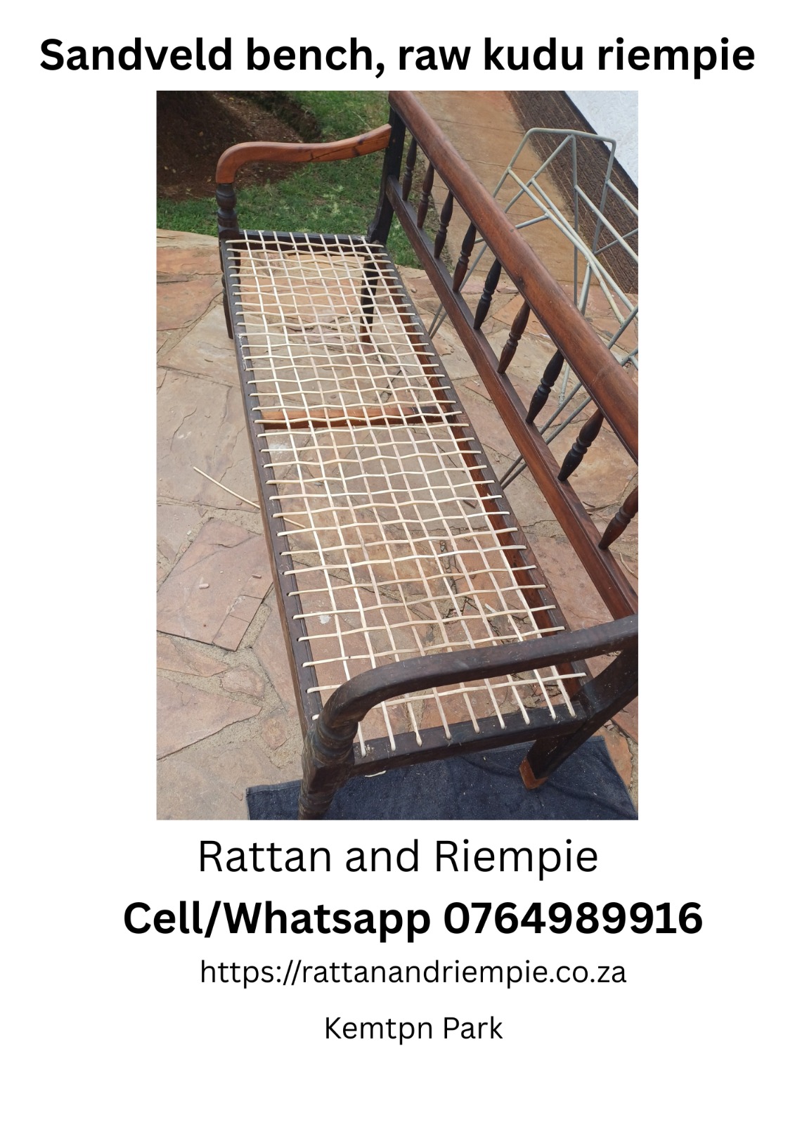 Chair riempies, chair cane and rattan webbing