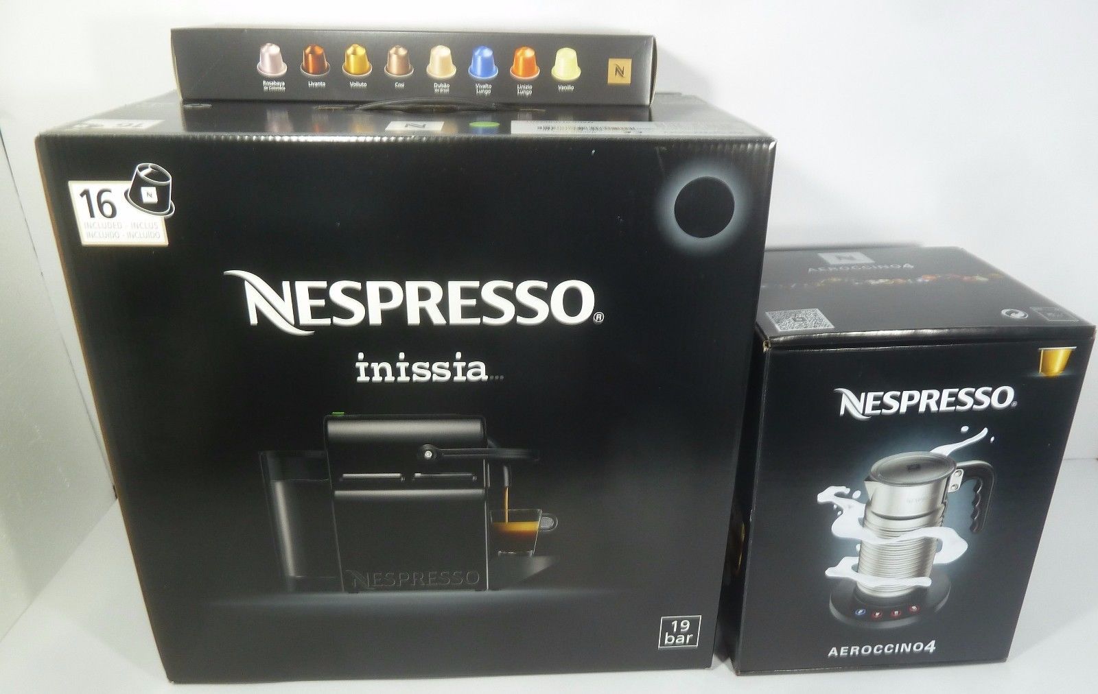NESPRESSO INISSIA COFFEE MACHINE PLUS NESPRESSO AEROCCINO 4 Junk Mail