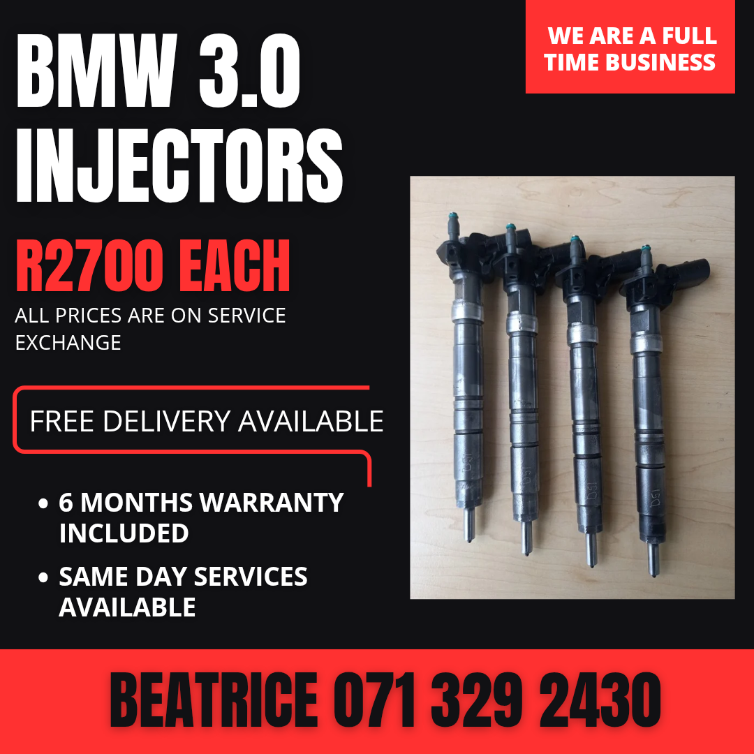 BMW 3.0 INJECTORS FOR SALE WITH WARRANTY - Private Seller BMW 3.0 INJECTORS FOR SALE WITH WARRANTY - Private Seller