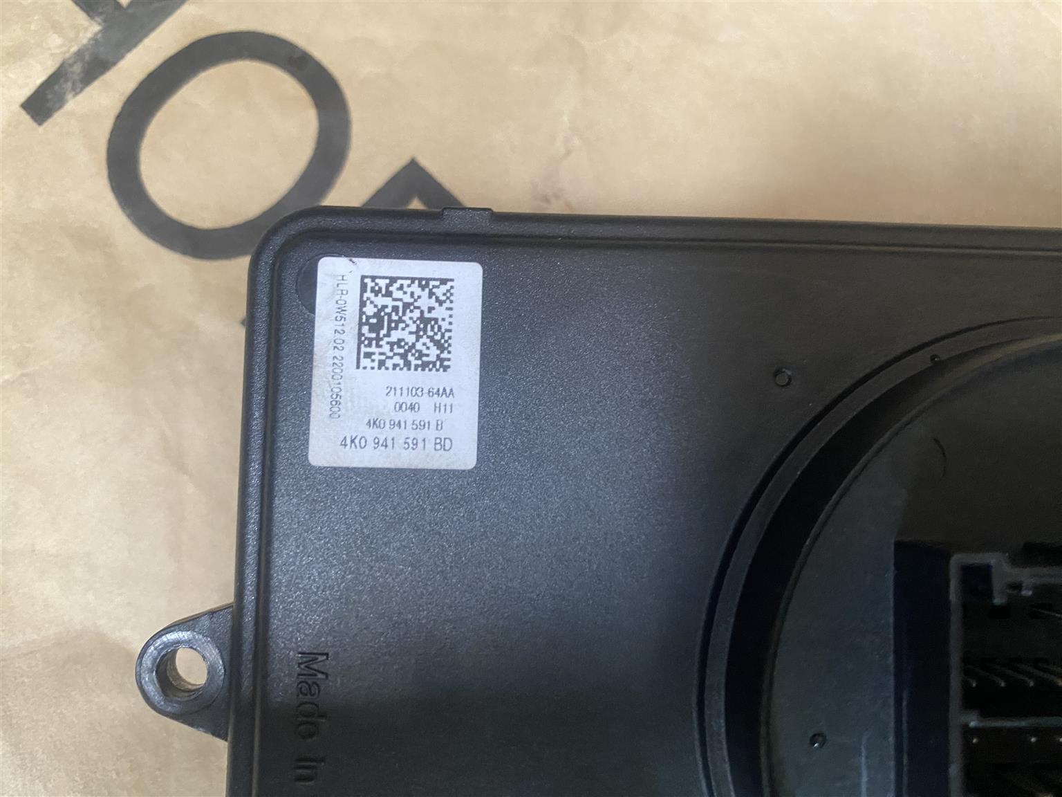 2022 AUDI Q5 Q7 MATRIX LED HEADLIGHT CONTROL MODULE FOR SALE | Junk ...