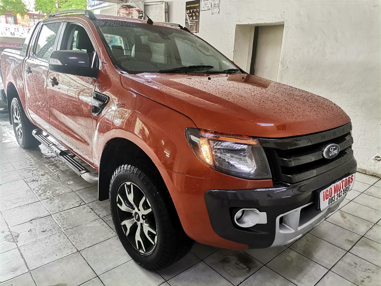 2013 Ford Ranger Double Cab 3.2WILDTRAK manual Mechanically perfect ...