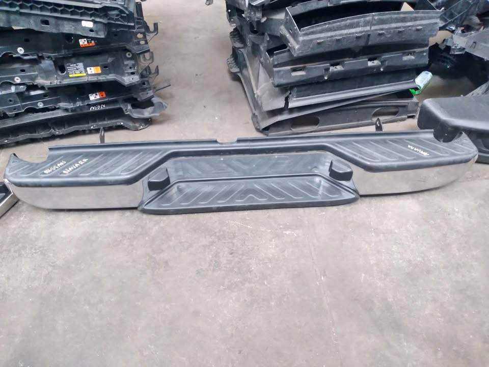 Nissan Navara Rear Bumper with chrone for Sale whatsapp - Private Seller Nissan Navara Rear Bumper with chrone for Sale whatsapp - Private Seller