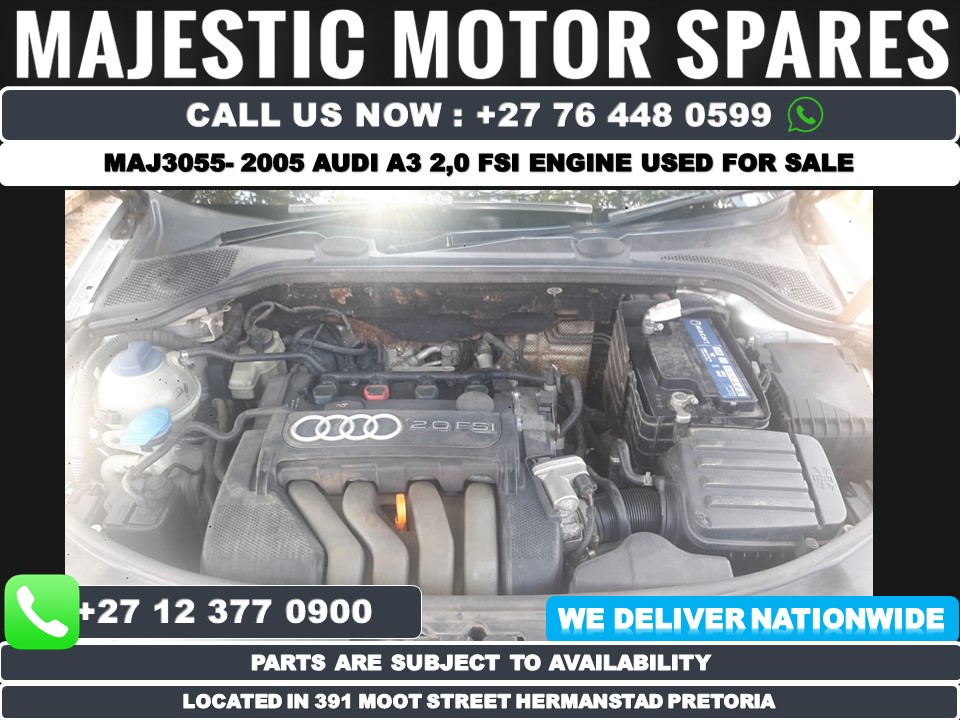 2005 Audi A3 2.0 FSI engine for sale - Private Seller 2005 Audi A3 2.0 FSI engine for sale - Private Seller