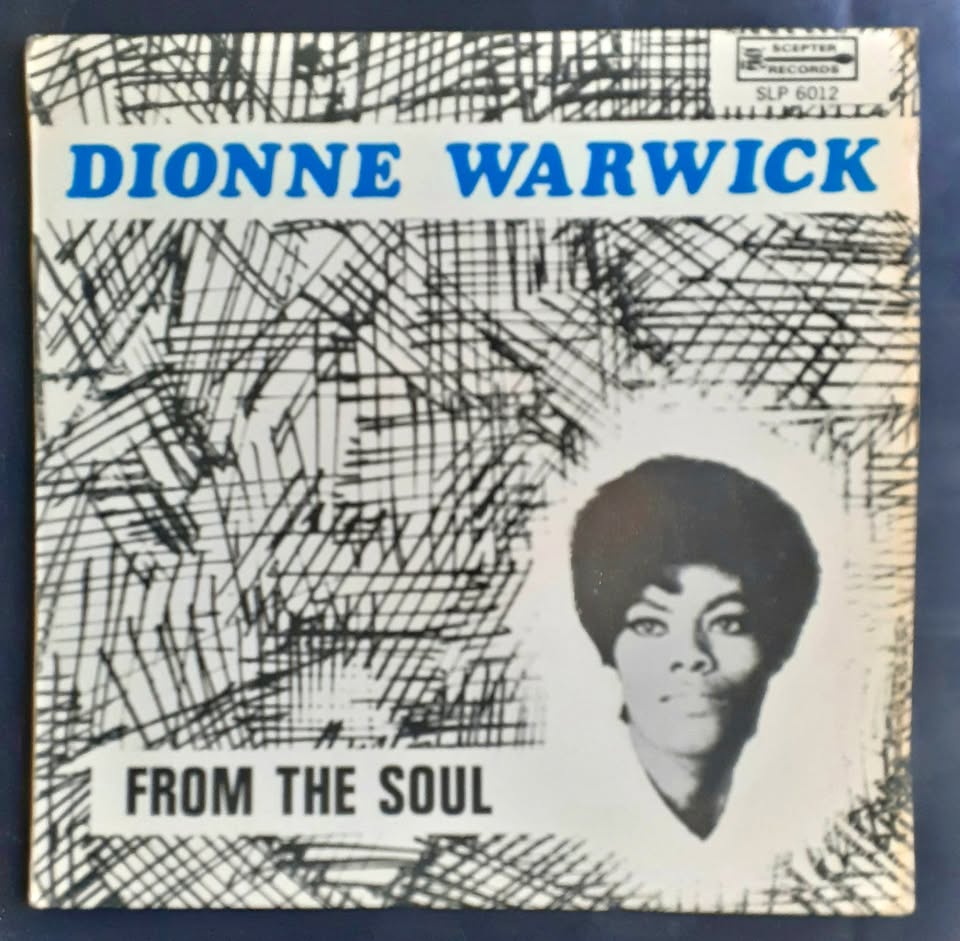 Dionne Warwick – From The Soul LP Record Dionne Warwick – From The Soul LP Record