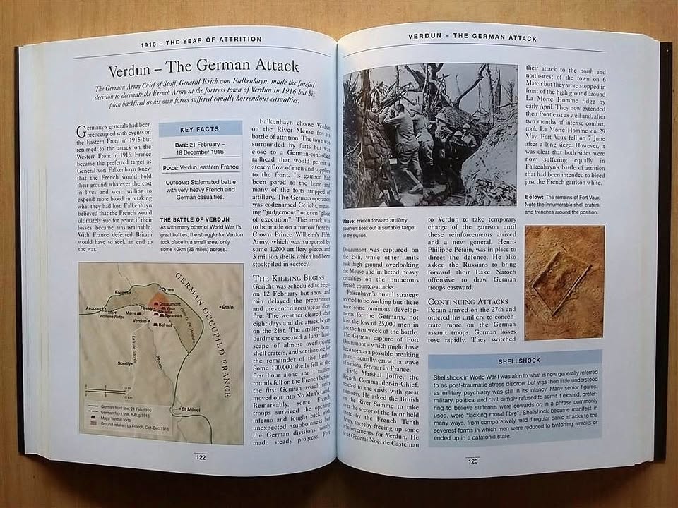 The ultimate illustrated history of World War I. (Book is like new) Price R100.