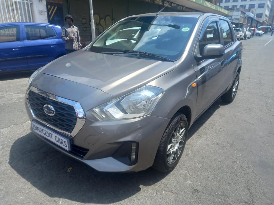 2019 DATSUN GO 1.0 PETROL, MANUAL TRANSMISSION, GREY COLOUR