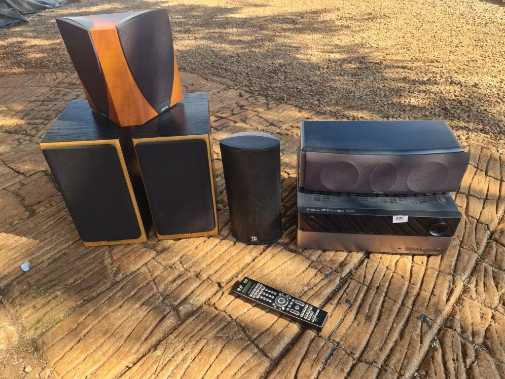 Harmon Kardon Avr 360 Reciever with Jamo, Tannoy and Boston Accoustic speakers. Harmon Kardon Avr 360 Reciever with Jamo, Tannoy and Boston Accoustic speakers.