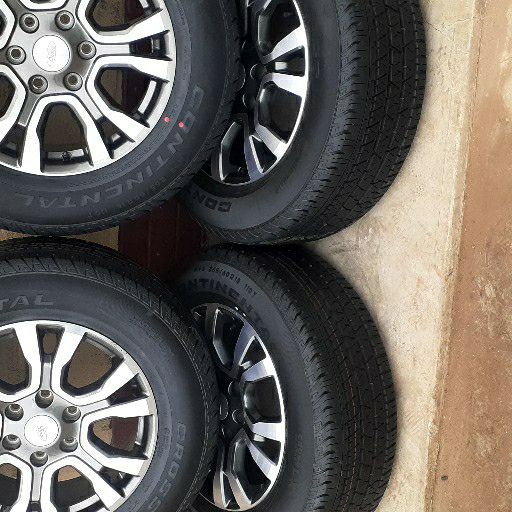 Wildtrack rims and tyres