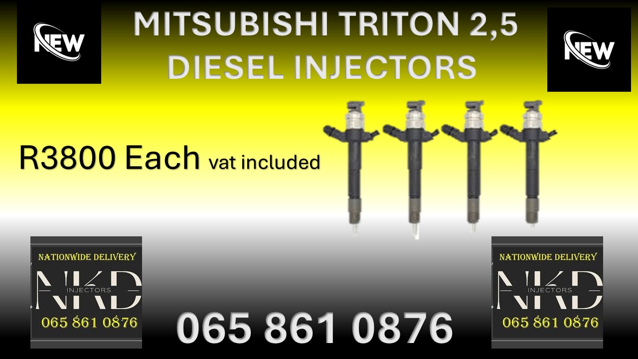 NEW DIESEL INJECTORS FOR SALE FOR MITSUBISHI TRITON 2.5 - Private Seller NEW DIESEL INJECTORS FOR SALE FOR MITSUBISHI TRITON 2.5 - Private Seller
