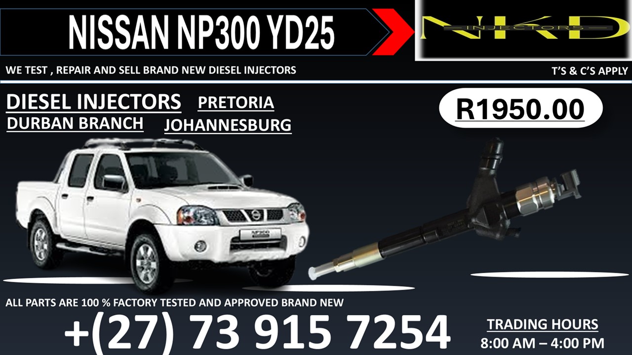 NISSAN YD25 NP300 Injectors - Private Seller NISSAN YD25 NP300 Injectors - Private Seller