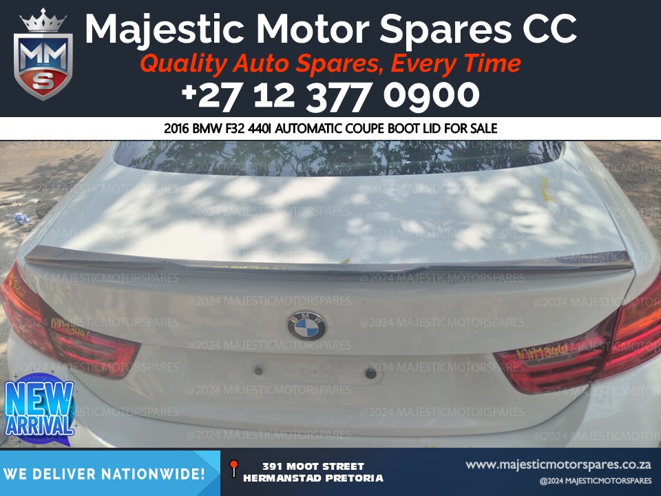 Boot Lid for BMW F32 440i Coupe for sale - Private Seller Boot Lid for BMW F32 440i Coupe for sale - Private Seller