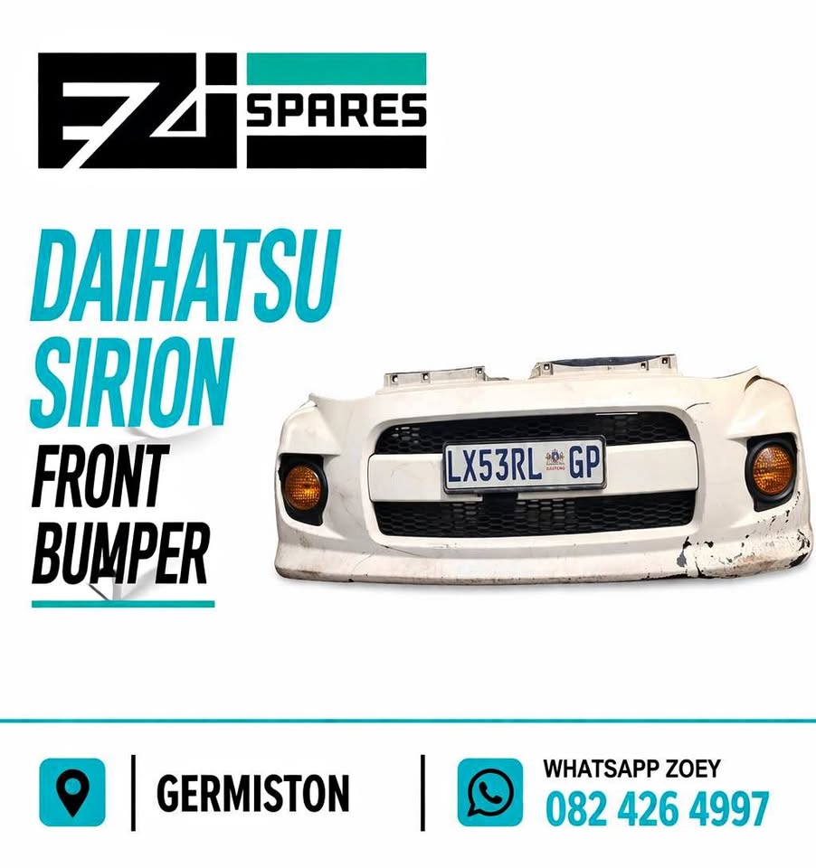Daihatsu Sirion front bumper - Private Seller Daihatsu Sirion front bumper - Private Seller