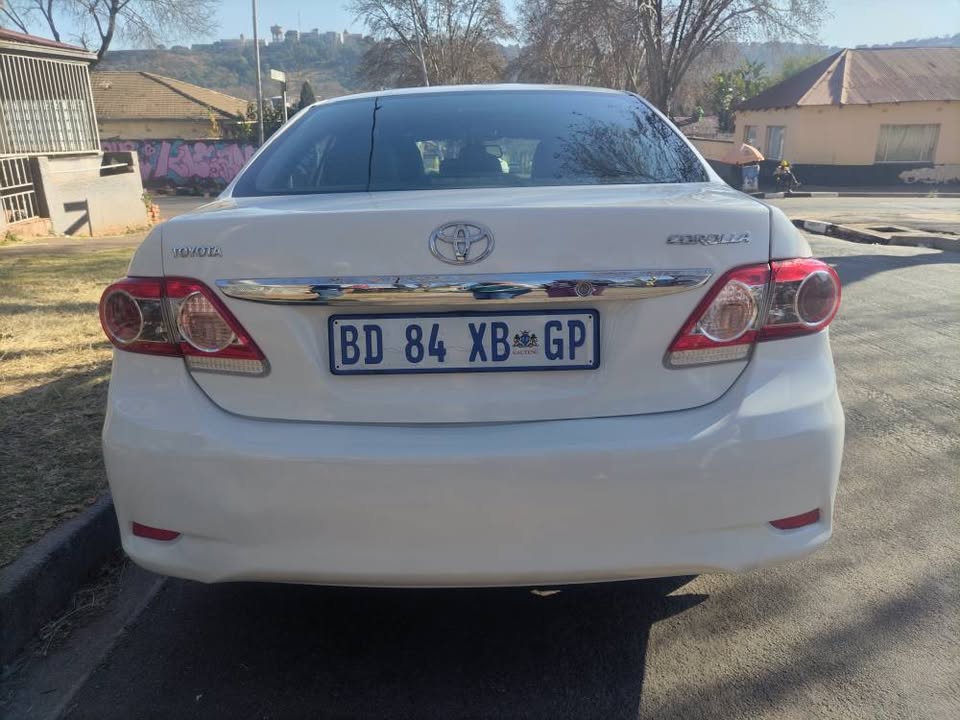 2011 Toyota corolla professional 1.6