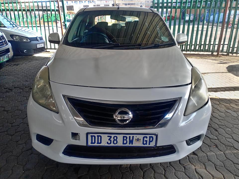 2014 Nissan Almera 1.5 Manual White Petrol