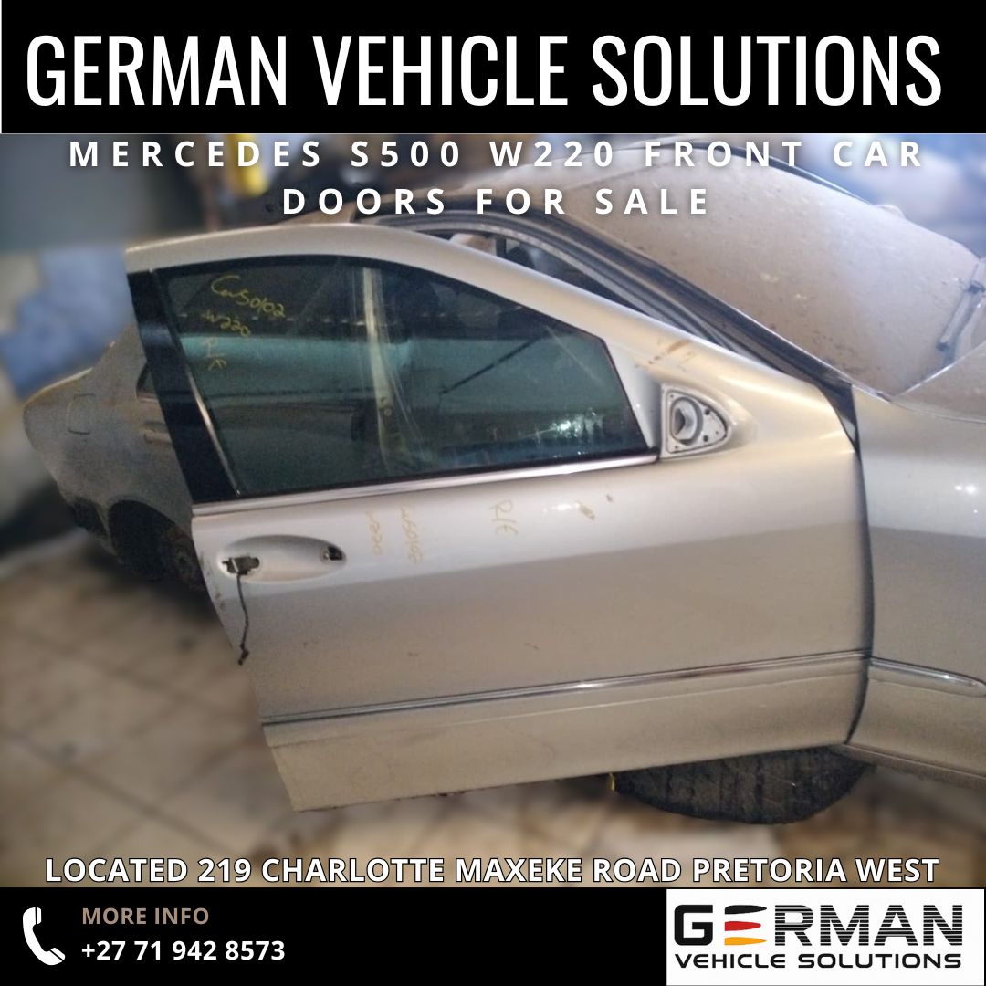 Mercedes Benz S500 car doors front for sale used W220 - Private Seller Mercedes Benz S500 car doors front for sale used W220 - Private Seller