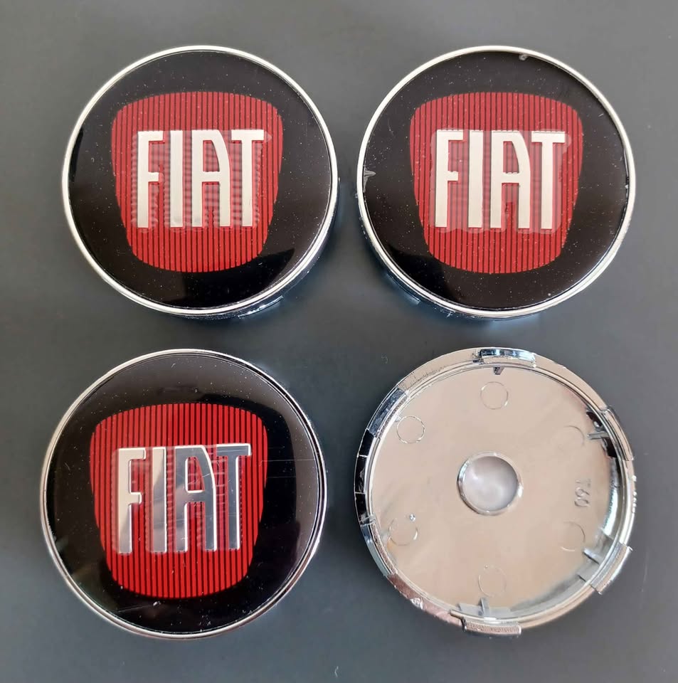 FIAT 60mm Wheel Rim Centre caps emblems - Private Seller