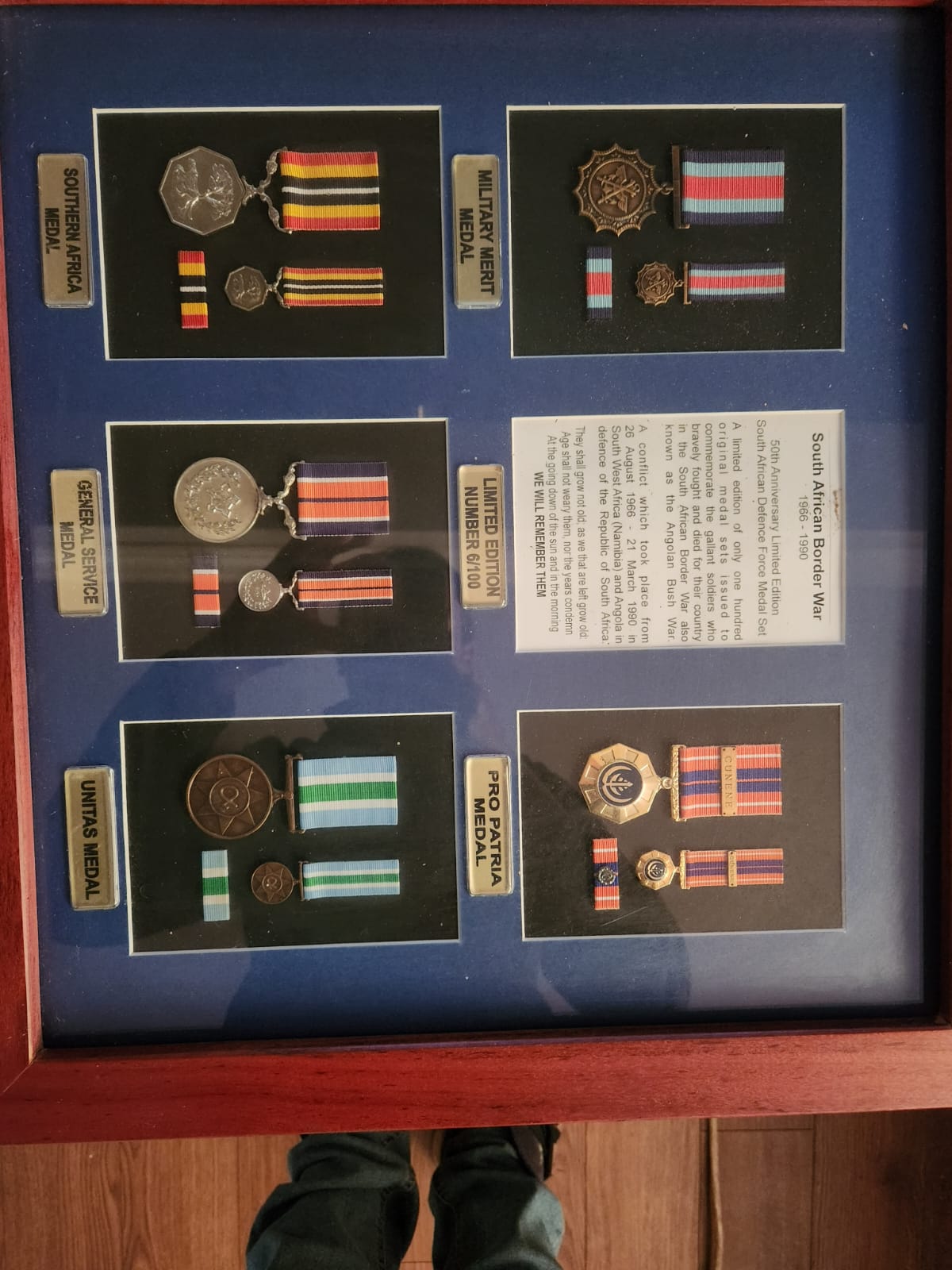 SA Border War Medals