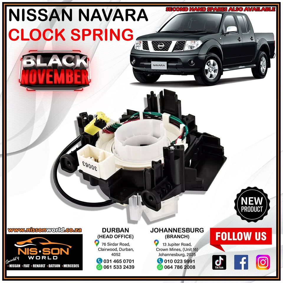 Nissan Navara Clock Spring - Private Seller