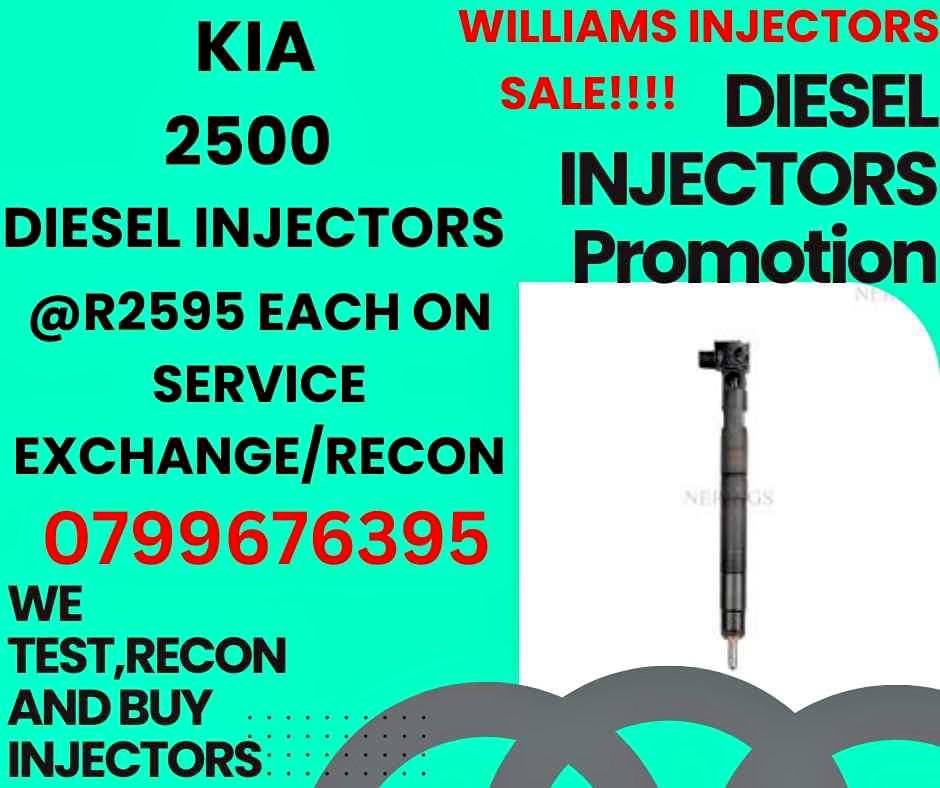 KIA K2500 DIESEL INJECTORS - Private Seller KIA K2500 DIESEL INJECTORS - Private Seller