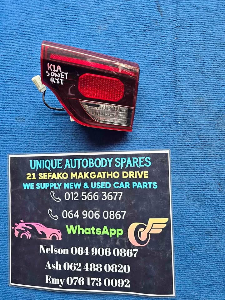 Kia Sonet Right Inner Tail Light