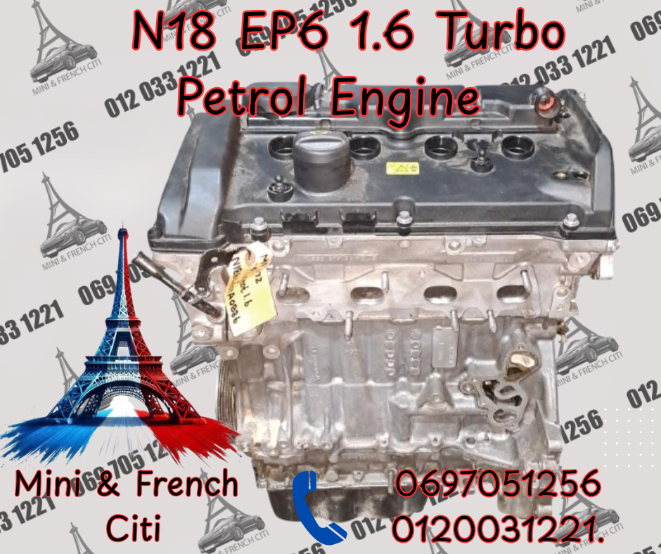 N18 EP6 1.6 Turbo Petrol Engine For Sale