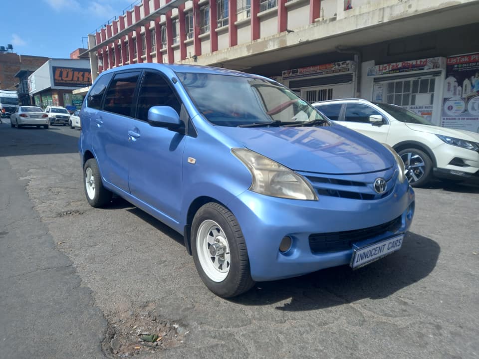 2014 TOYOTA AVANZA 1.5 PETROL, MANUAL TRANSMISSION, SKY BLUE COLOUR