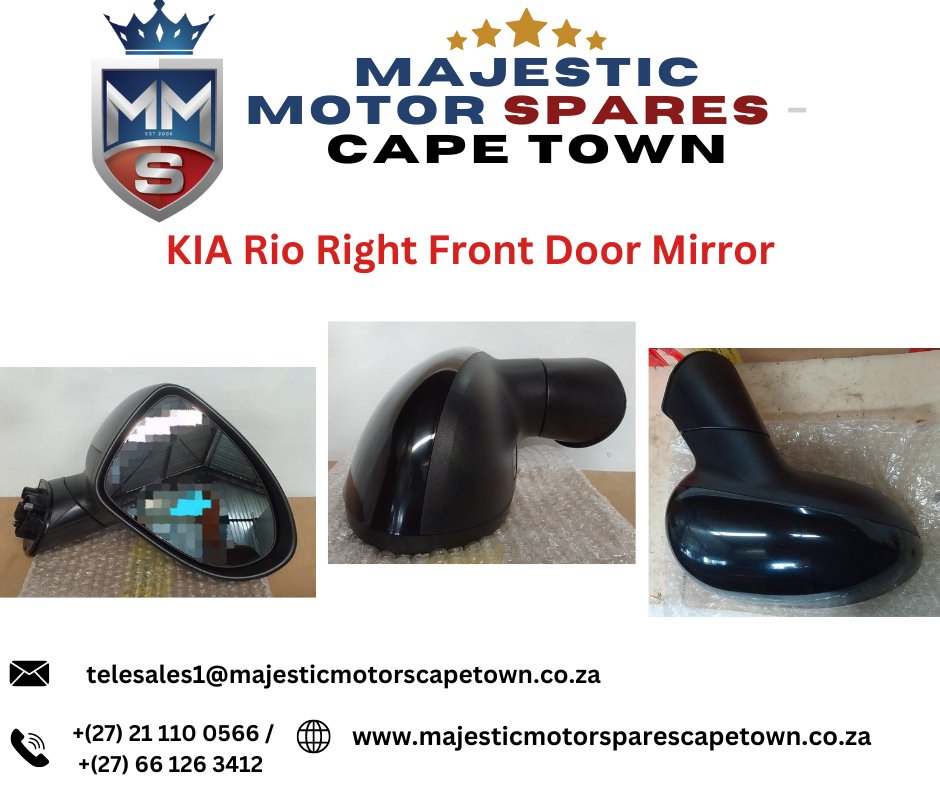 KIA RIO Right Front Door Mirror - Private Seller KIA RIO Right Front Door Mirror - Private Seller