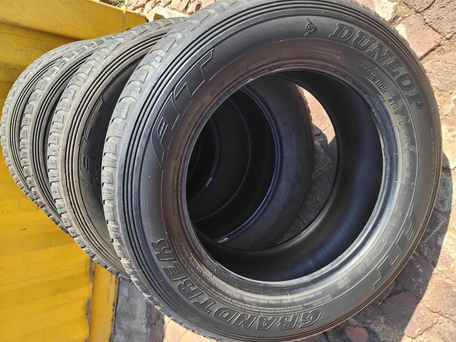 Used Toyota Fortuner Tyres - Private Seller