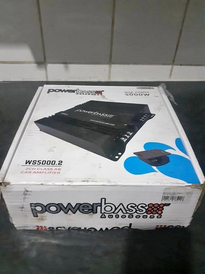 Mega Powerbass Auto sound . 5000 watt . Brand new