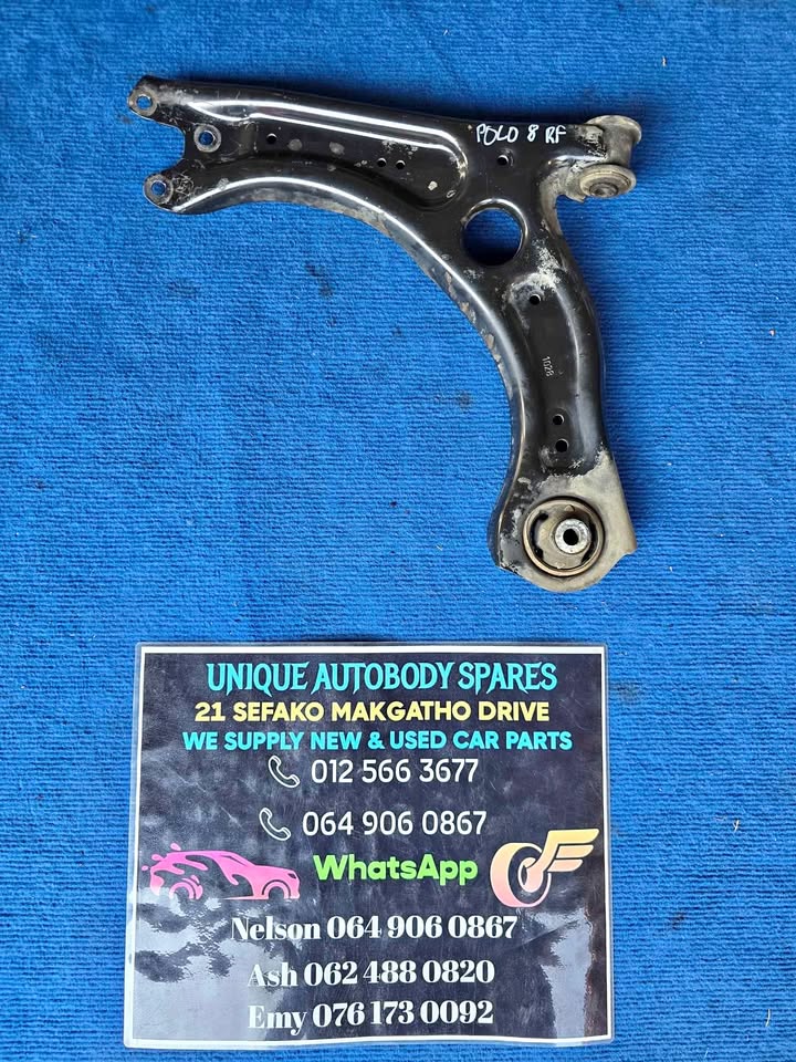 VW Polo 8 Right Front Control Arm VW Polo 8 Right Front Control Arm