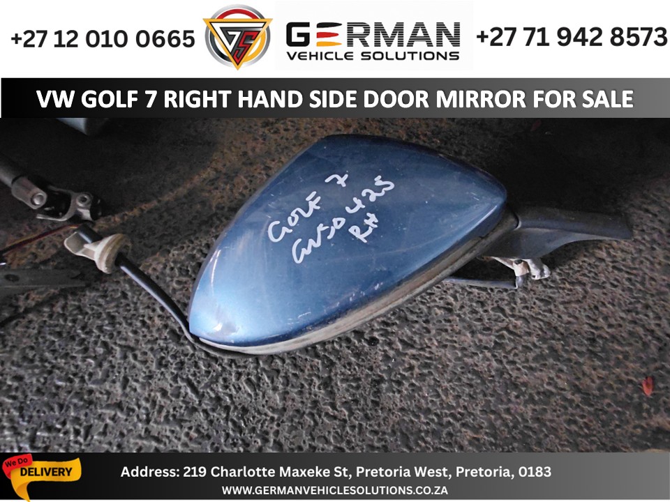VW golf 7 door mirror unit for sale second hand - Private Seller VW golf 7 door mirror unit for sale second hand - Private Seller