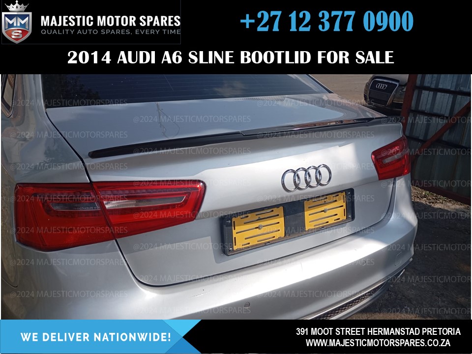 Audi A6 bootlid for Sale 2014 Model