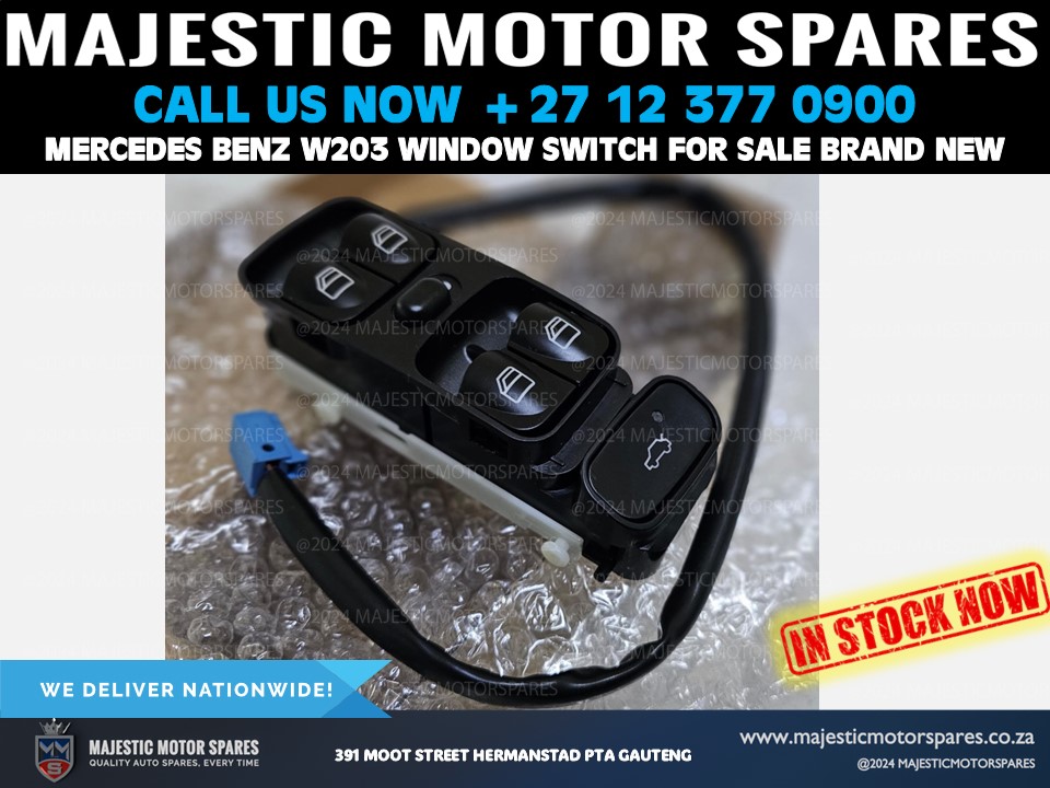 Brand New Mercedes W203 Main Window Switch for Sale