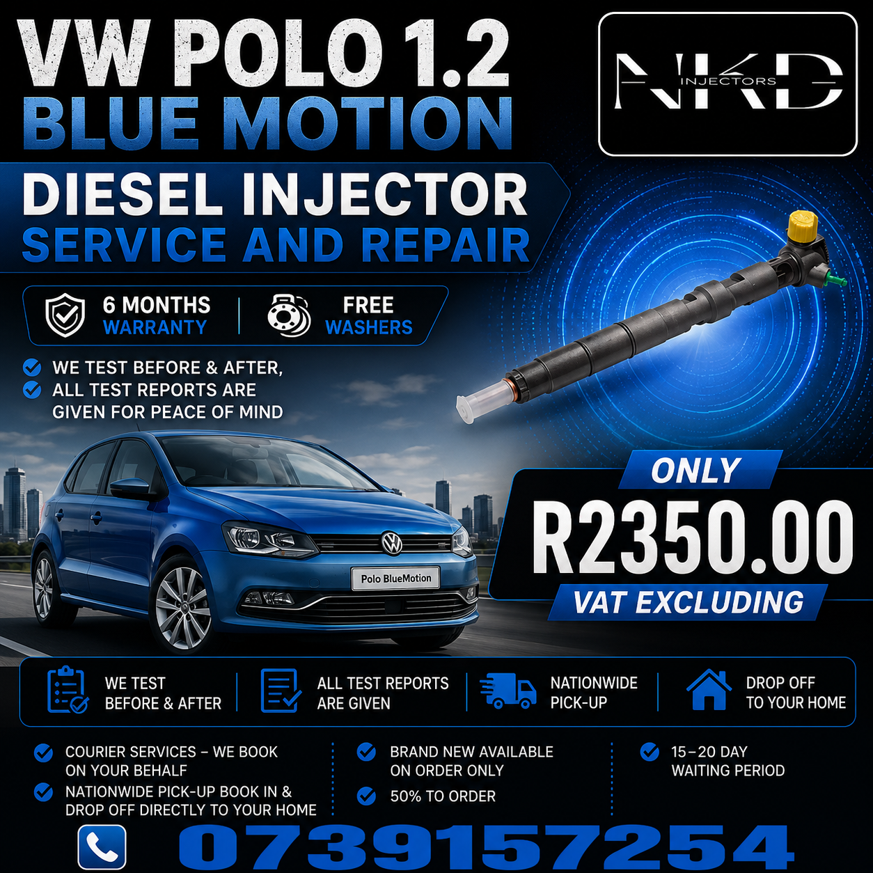 Vw_Polo_1.2L_Injectors_On_Recon - Private Seller Vw_Polo_1.2L_Injectors_On_Recon - Private Seller