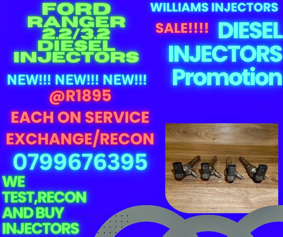 FORD RANGER 2.2/3.2 DIESEL INJECTORS - Private Seller FORD RANGER 2.2/3.2 DIESEL INJECTORS - Private Seller