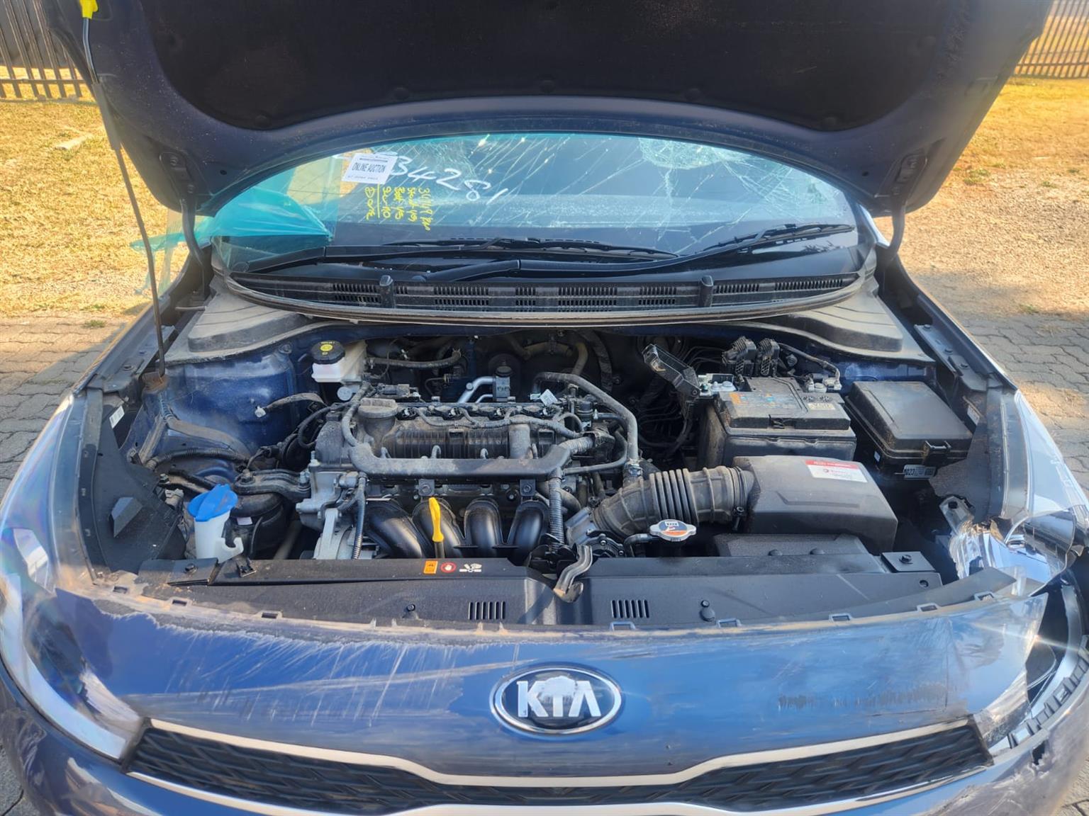2019 KIA RIO 1.4 FLUID Fourth generation (YB/SC) Stripping