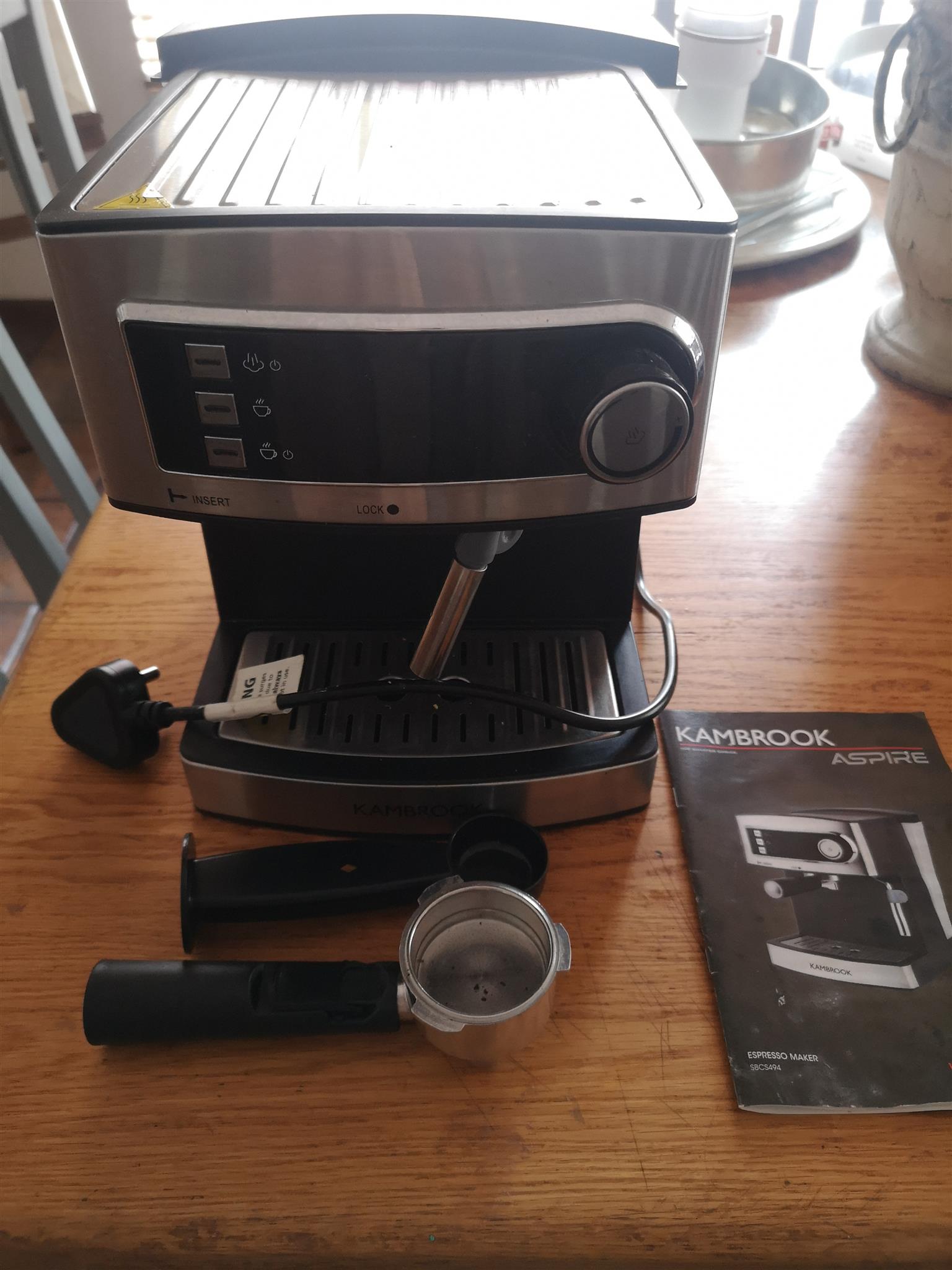 Kambrook 2025 cappuccino maker