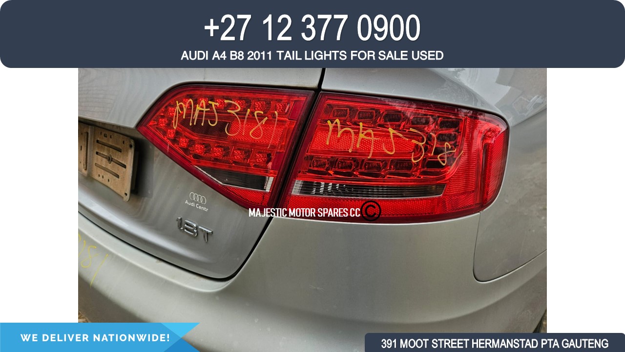 Audi A4 B8  tail lights inner and outer for sale - Private Seller