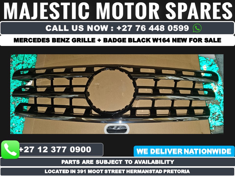 Mercedes benz Grille + Badge black W164 new for sale - Private Seller Mercedes benz Grille + Badge black W164 new for sale - Private Seller